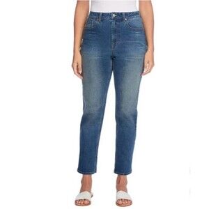 NWOT Frye Womens Crop Cuffed Stretch Jeans in Amari Wash